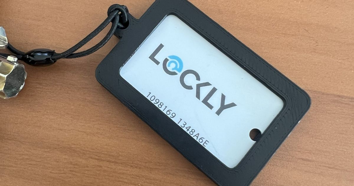 Lockly Key Card Case by TooJ | Download free STL model | Printables.com