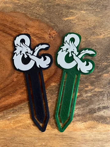 Dungeons and Dragons Bookmark
