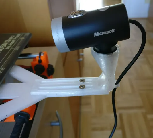 Microsof lifecam camera mount