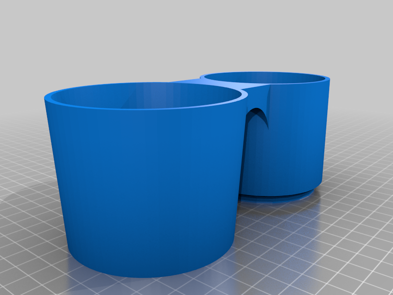 Mini Cooper cup holder by Shoebox Download free STL model