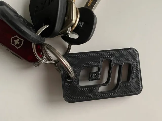 KEYCHAIN DJI LOGO