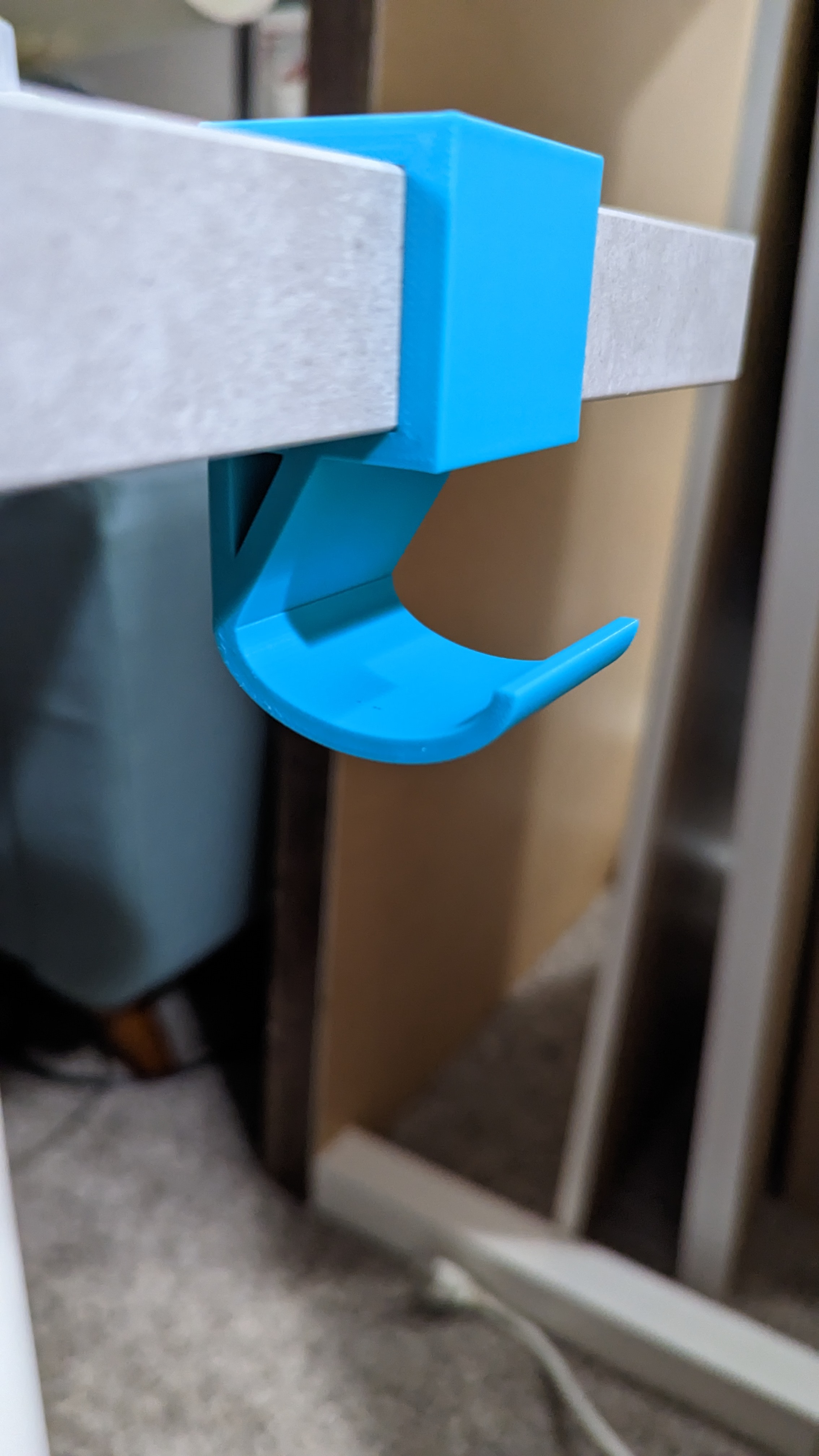 Ikea Desk / Countertop Headphone Hook (EKBACKEN) by Nathan Holtz