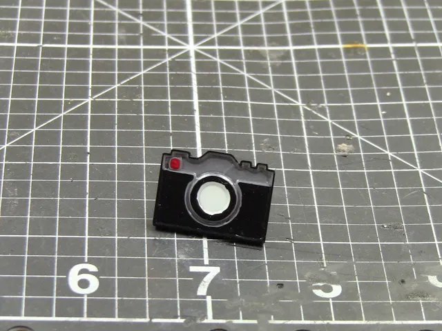 Camera Enamel pin