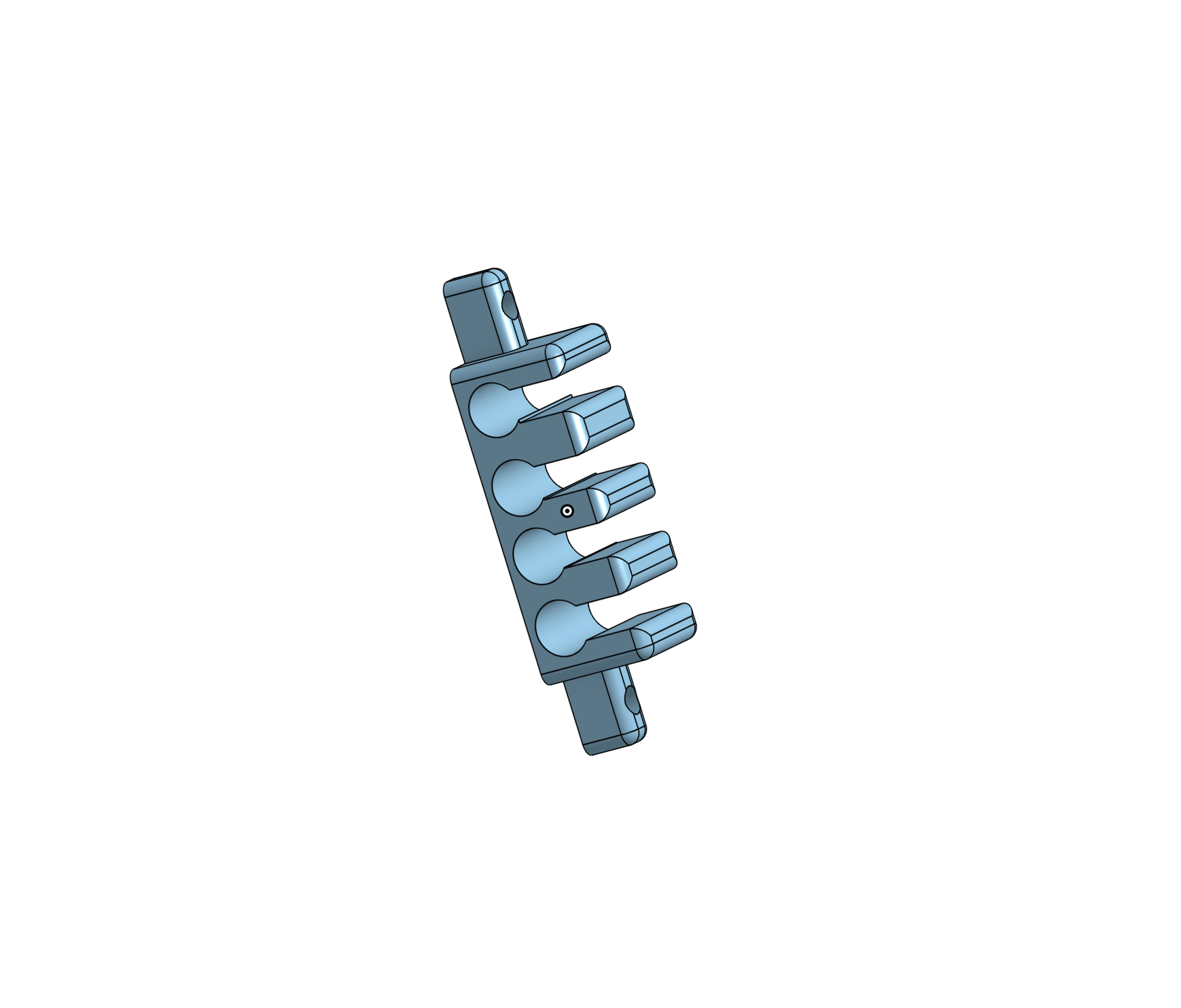 Ethernet Cable Management - Wall Tie