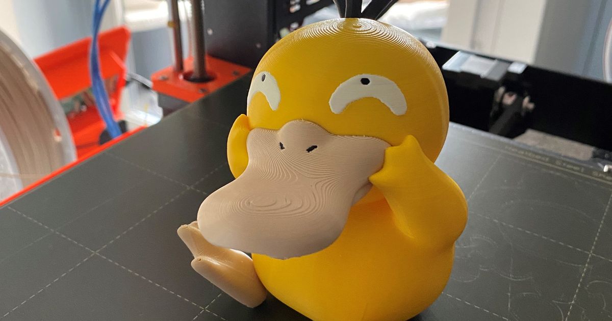 Psyduck / Enton Multi-Color MMU by Zachste | Download free STL model ...