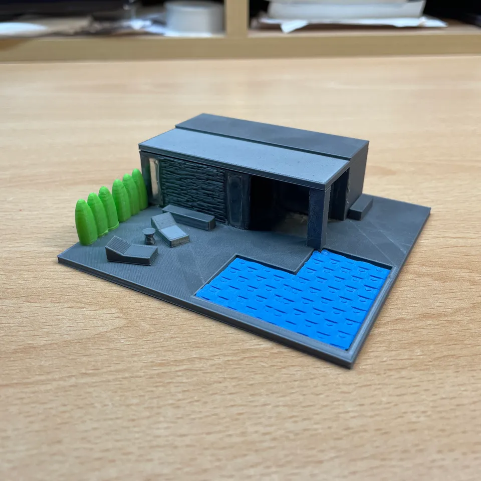 Pool house by FiliPiNo | Download free STL model | Printables.com