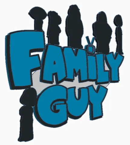 Family Guy Logo Sign