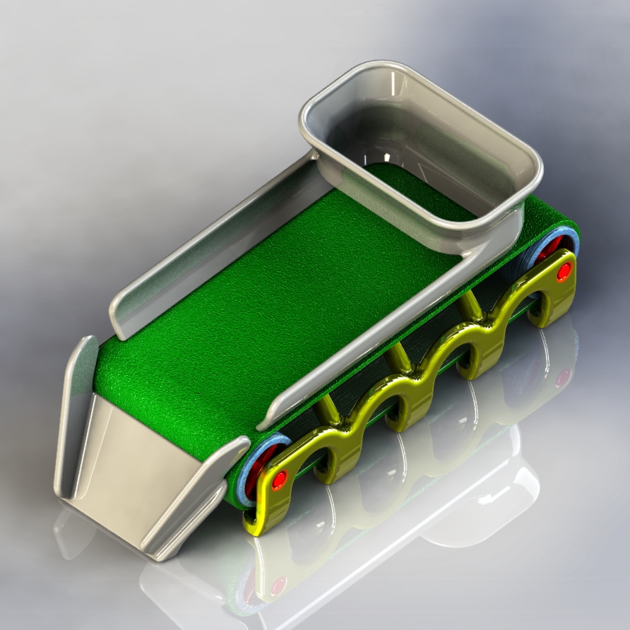 Miniature belt feeder
