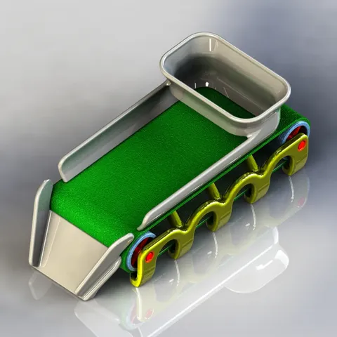 Miniature belt feeder