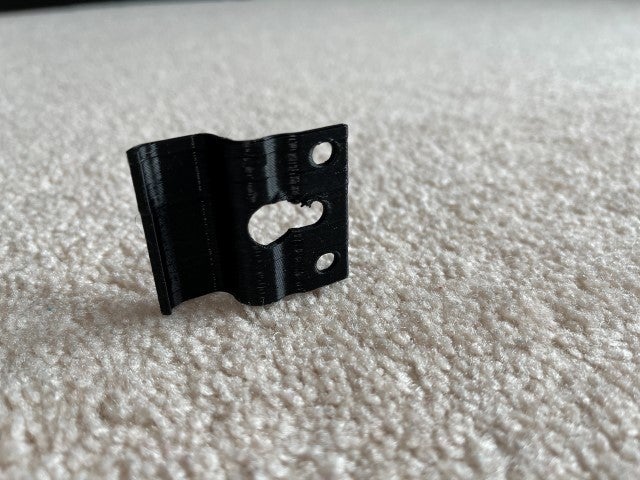 Vinyl Siding Clip with Keyhole