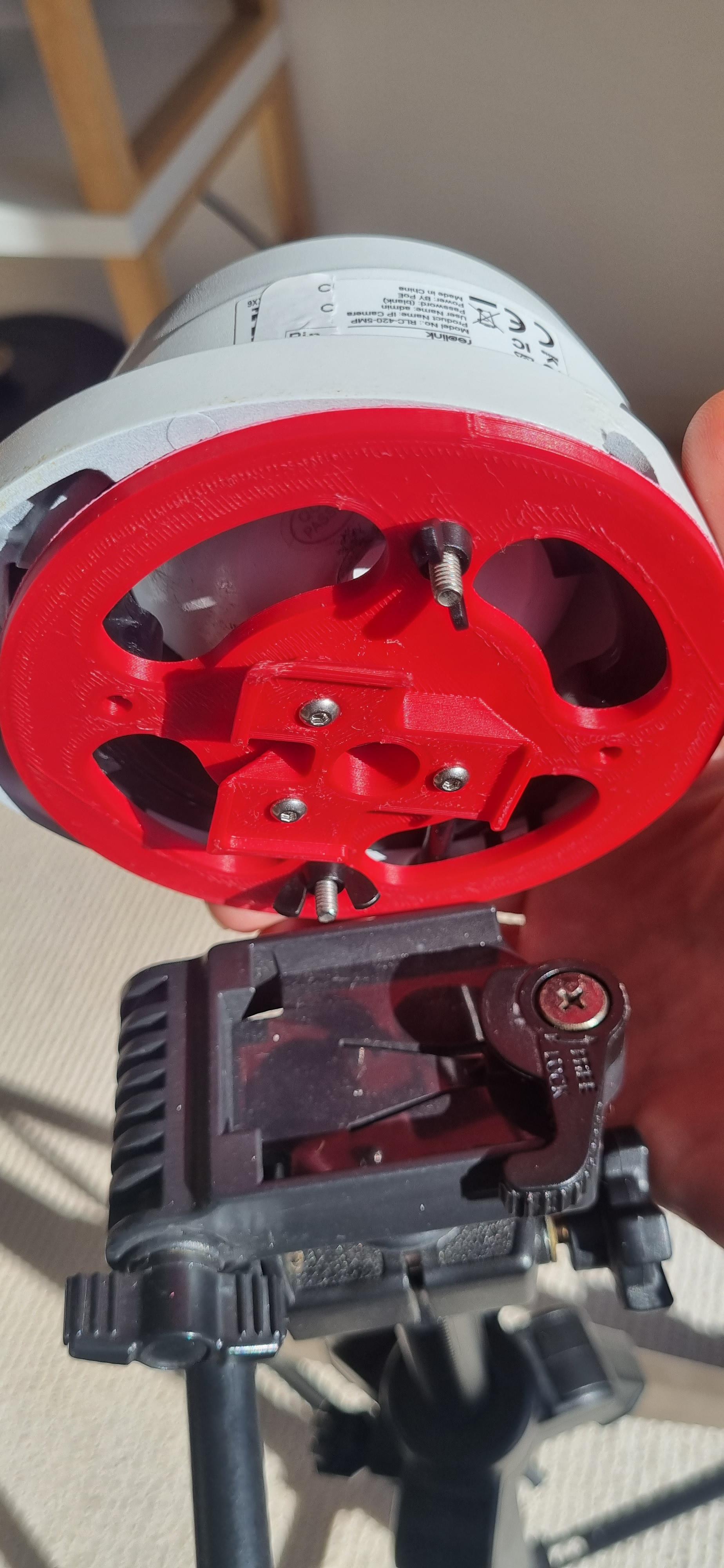 Reolink POE Camera Tripod Adapter By Peter Download Free STL Model reolink-poe-camera-tripod-adapter-by-peter-download-free-stl-model