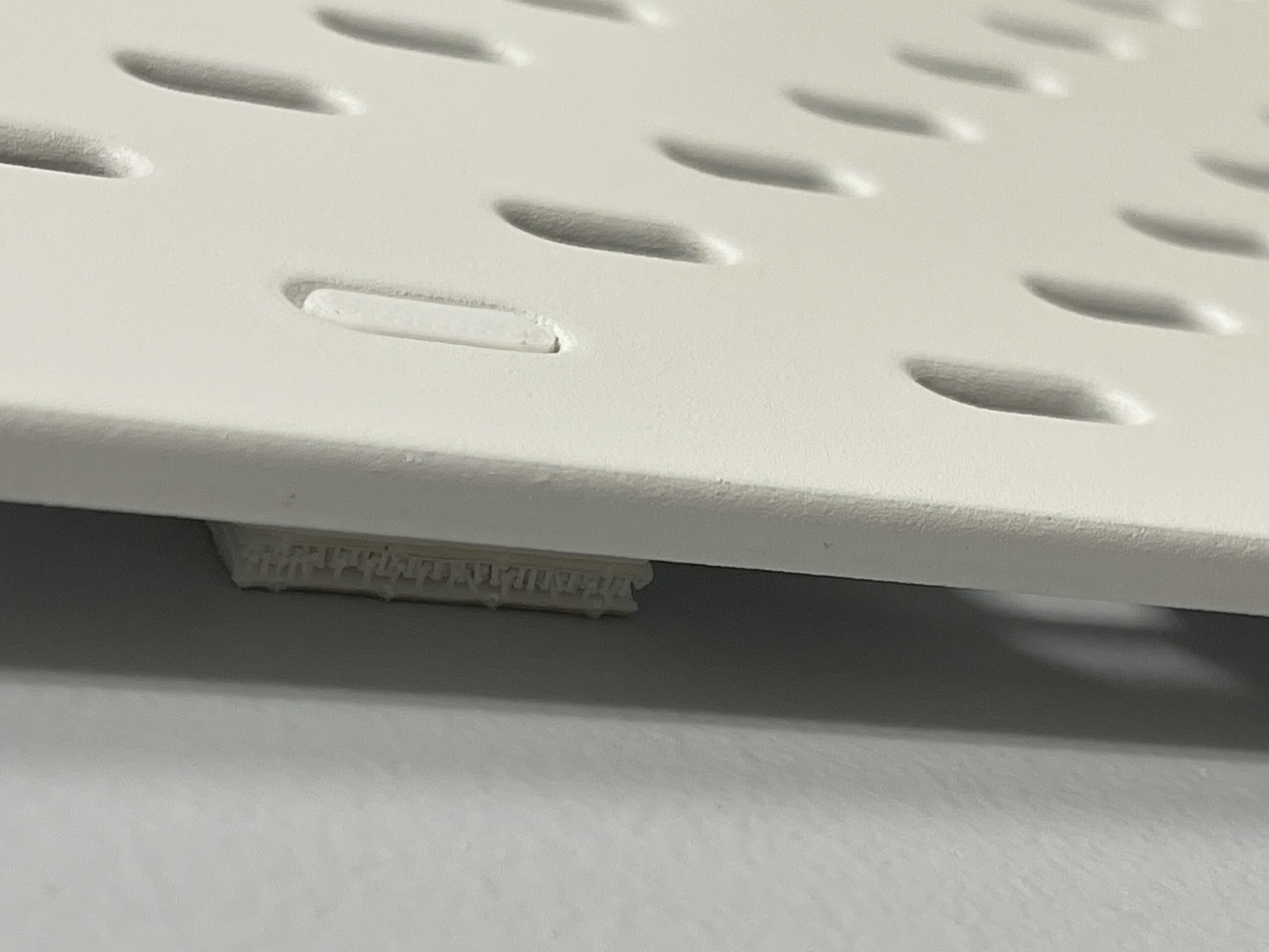 IKEA Skadis Wall Mount Spacer For Command Strips by stefanwest