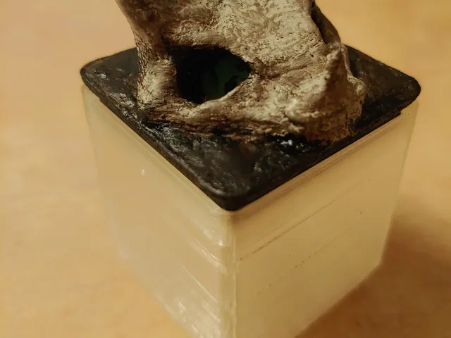 Gridfinity Dragon Skull Decoration (no magnet holes)