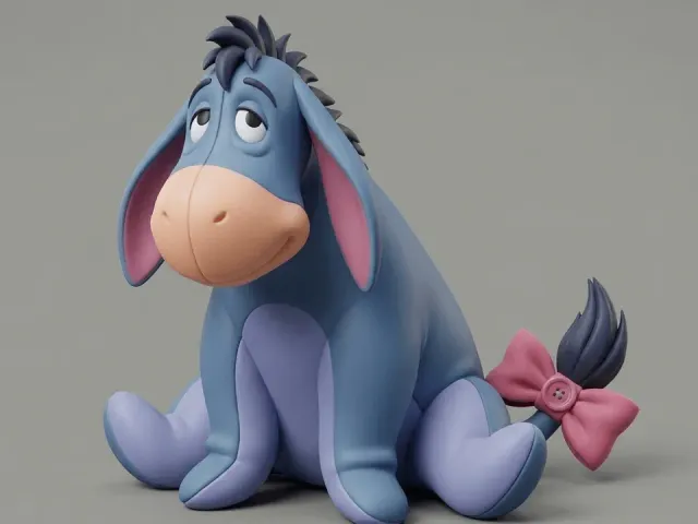 Eeyore keychain