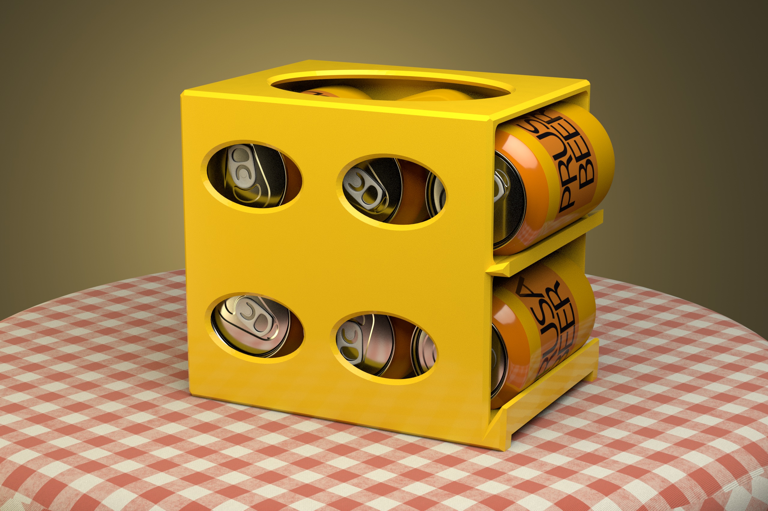 Beer Pop Can Dispenser By Lopatka Download Free STL Model 