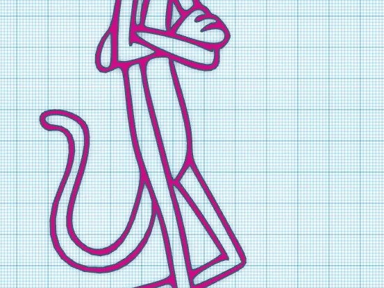 Pink Panther (2)- wall art