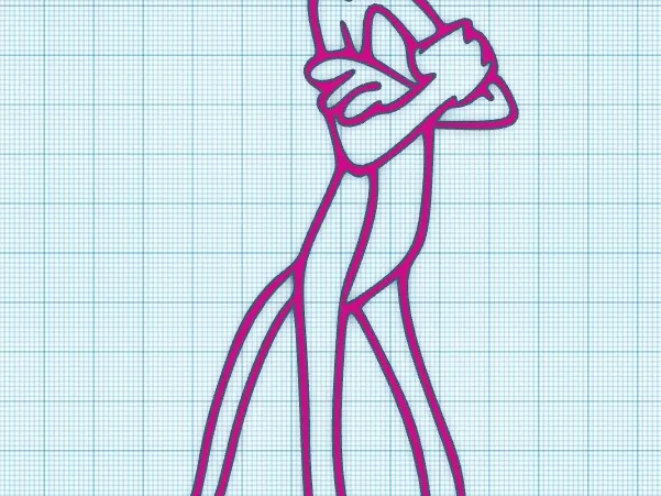 Pink Panther - wall art