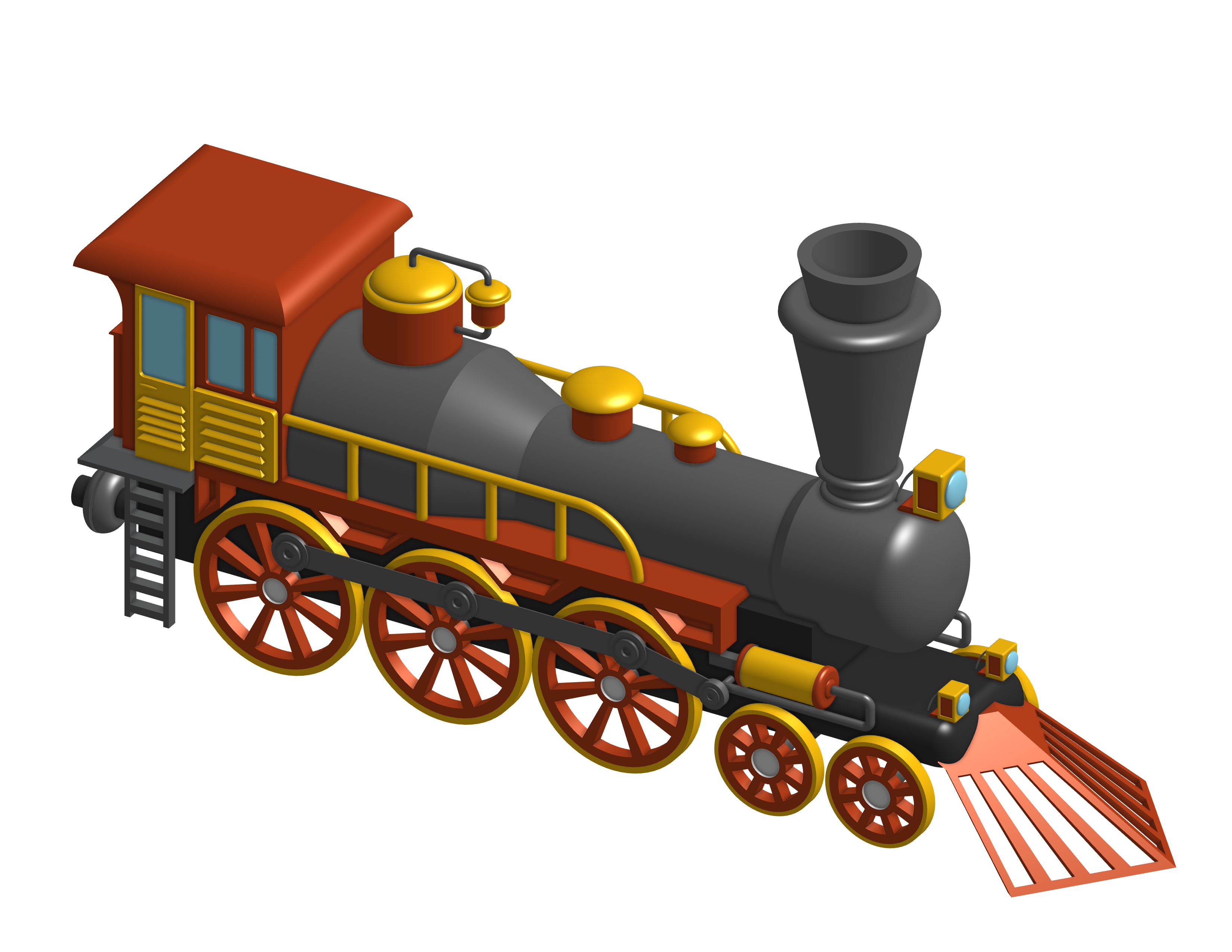 Locomotiv easy to print !