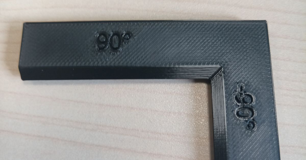 Haarwinkel 90° knife edge angle by Drakkheen Download free STL