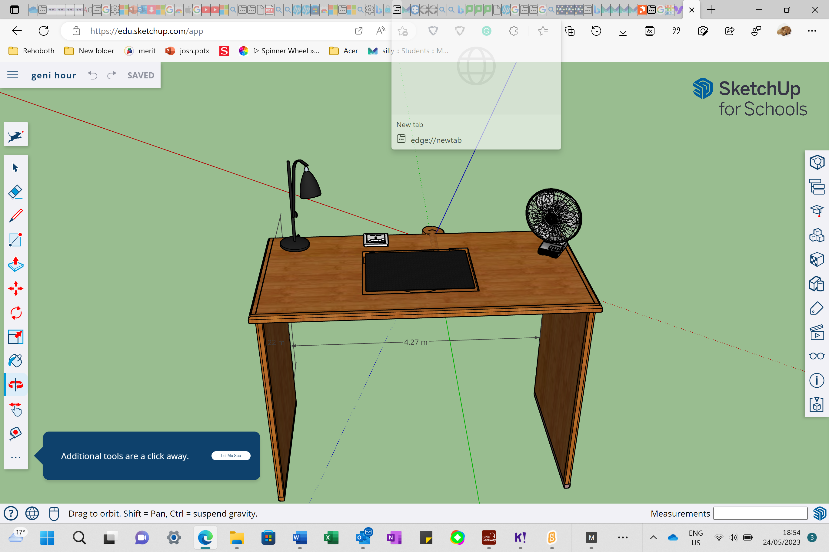 deluxe desk by woof Download free STL model