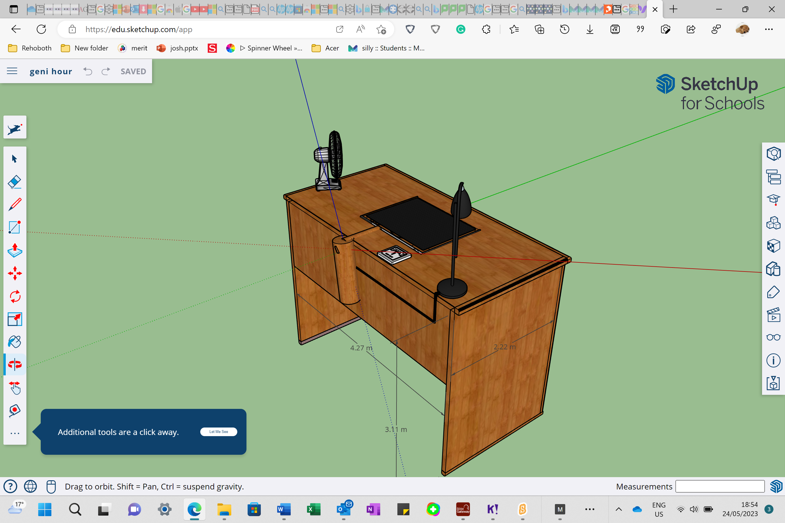 deluxe desk by woof Download free STL model