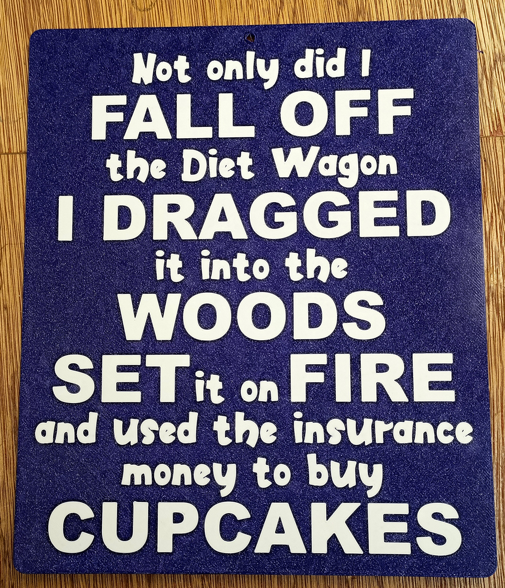 funny-sign-not-only-did-i-fall-off-the-diet-wagon-dual-colour