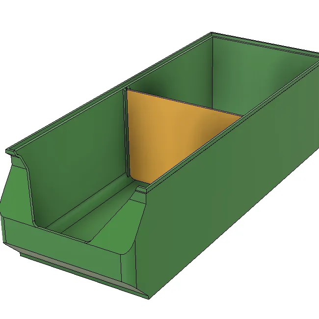 Bin / Basket Divider - Parameterized Fusion 360 by Chris, Download free  STL model