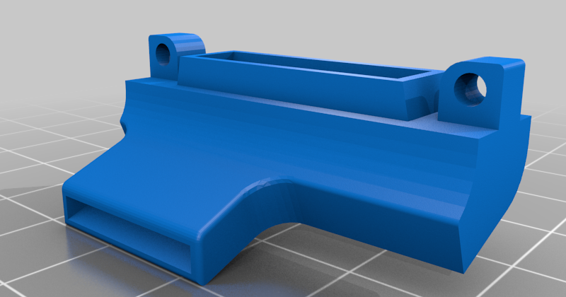 Ender 3 V2 Neo blower fan duct by Ihor Pomaranskyy, Download free STL  model