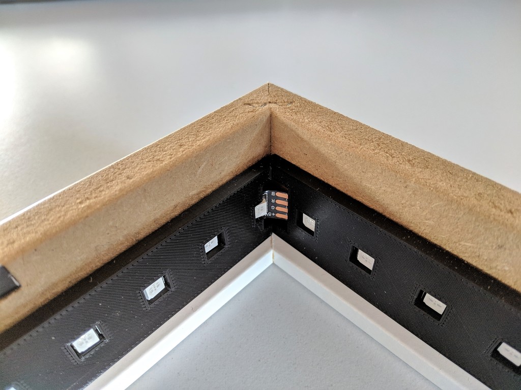 Miniatura 6 do modelo 3D IKEA Ribba Infinity Mirror frame