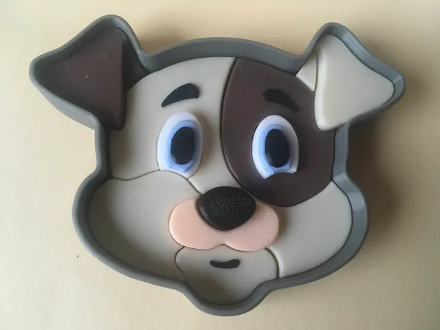 3D puzzle - Dog face