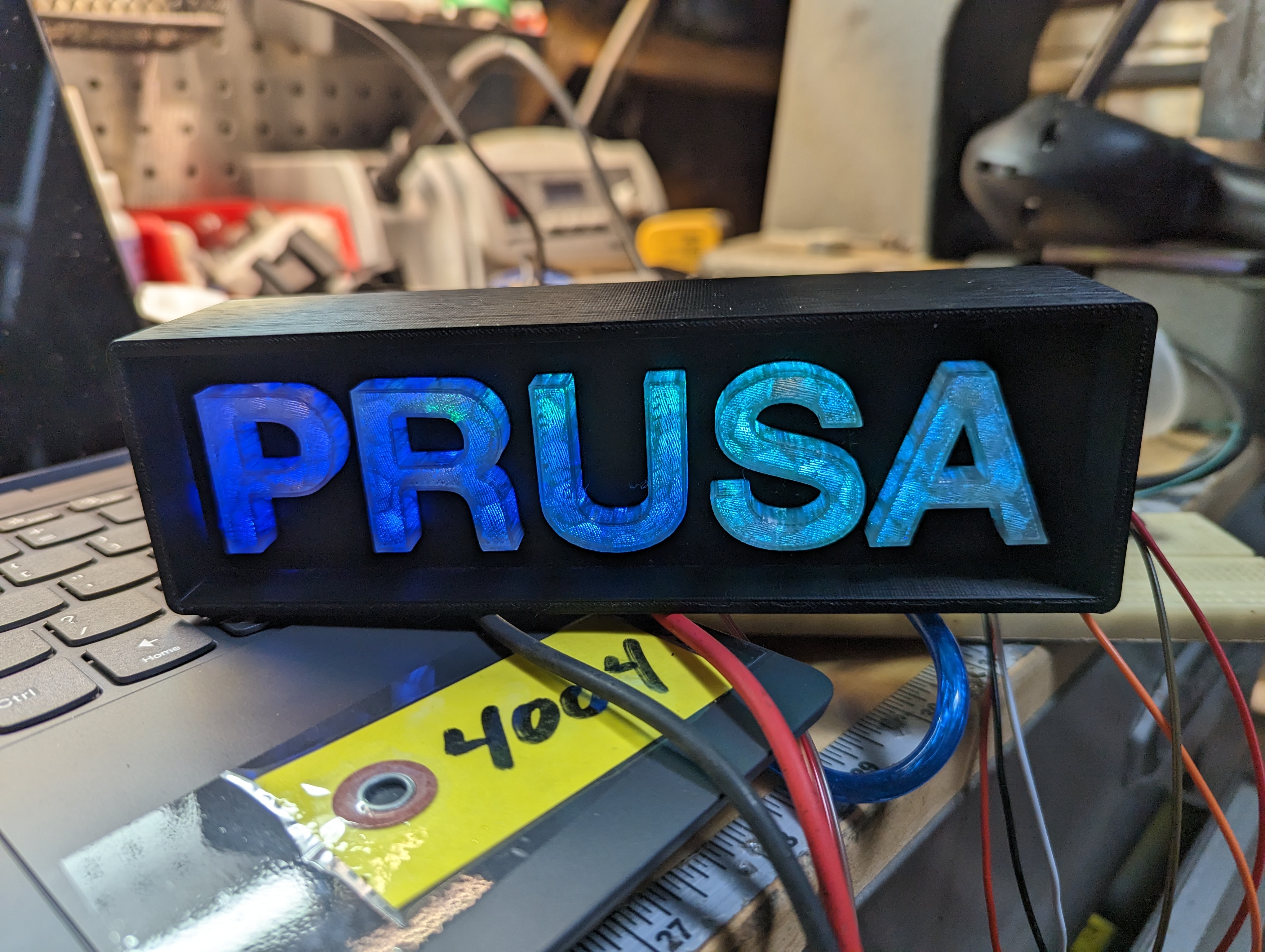 Lighted PRUSA Logo! — miniatura 3