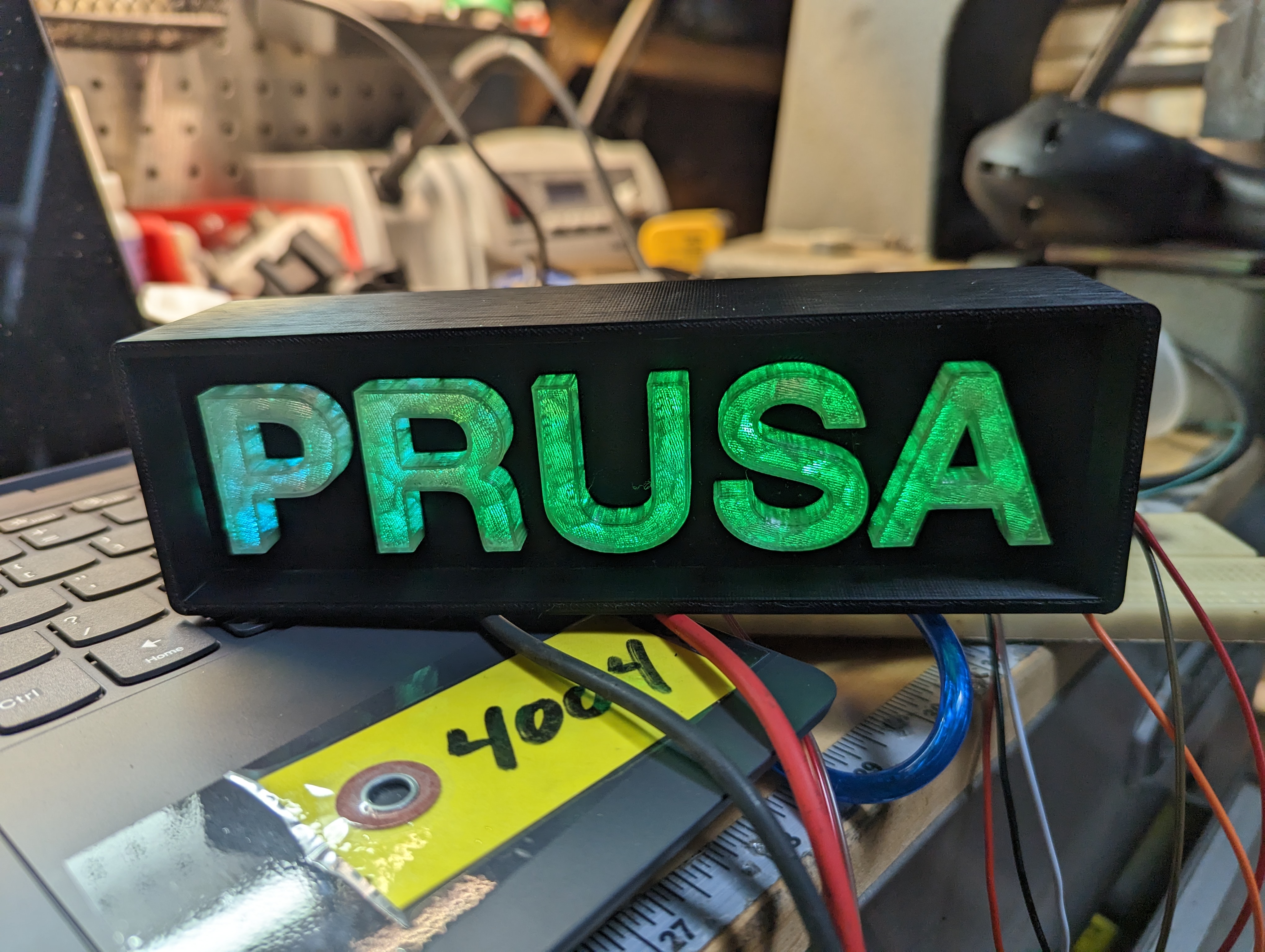 Lighted PRUSA Logo! — miniatura 2