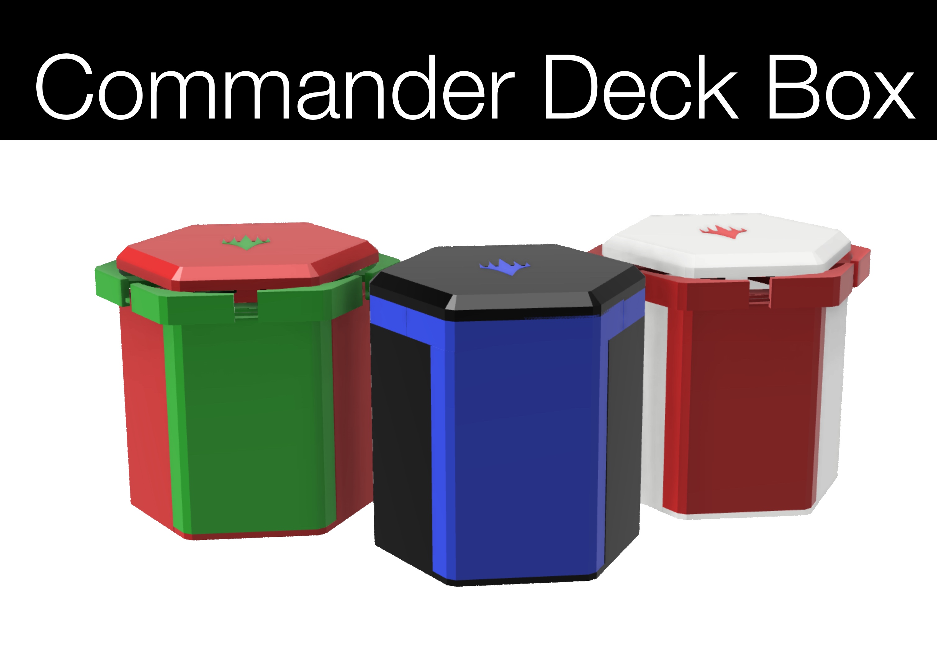 Magic The Gathering Commander Deck Box
