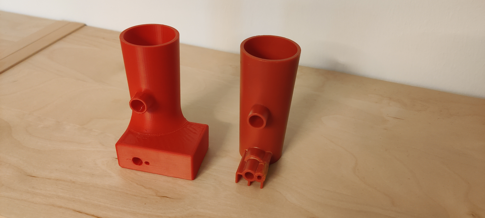 Hegner Multicut scroll saw dust extraction connection spare part by