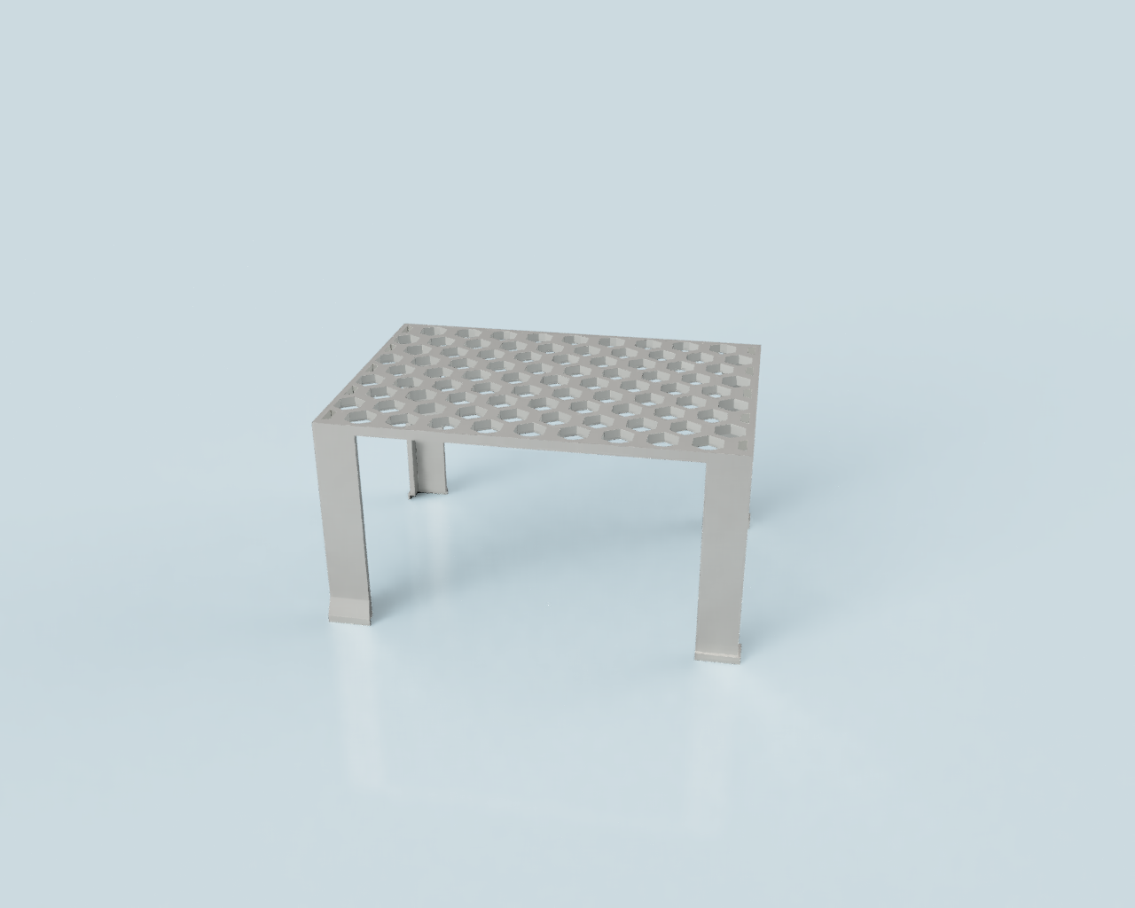 Honeycomb shelf