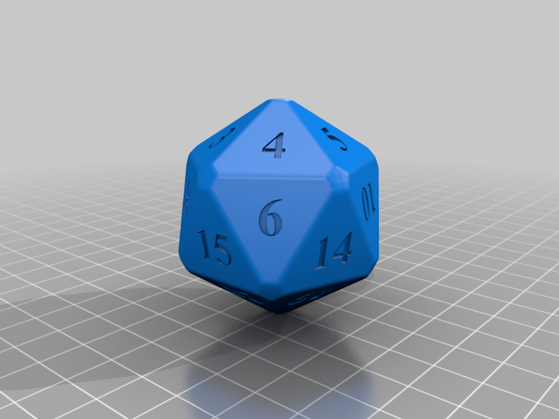 50 mm polyhedral dice — miniatura 3
