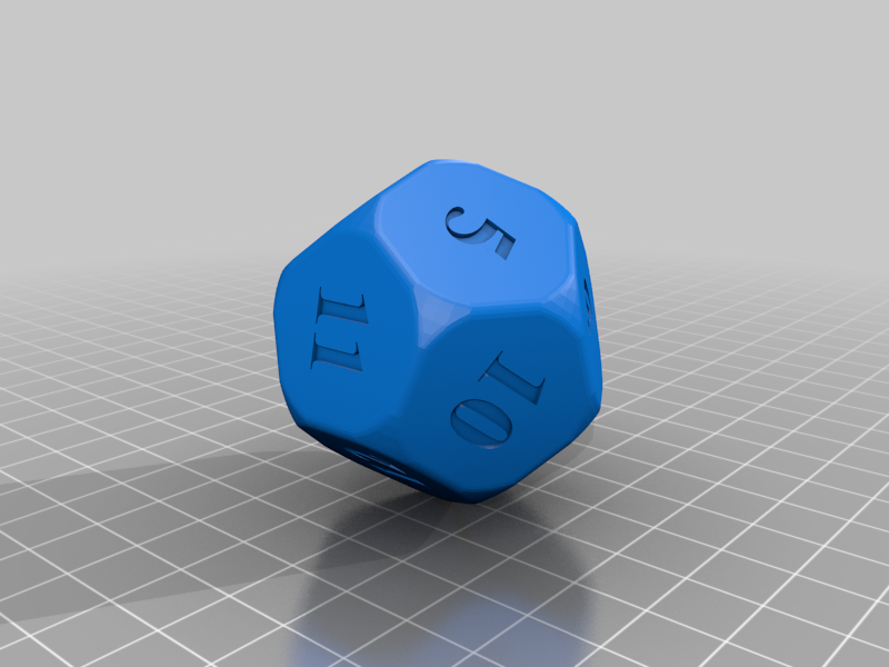 50 mm polyhedral dice — miniatura 4
