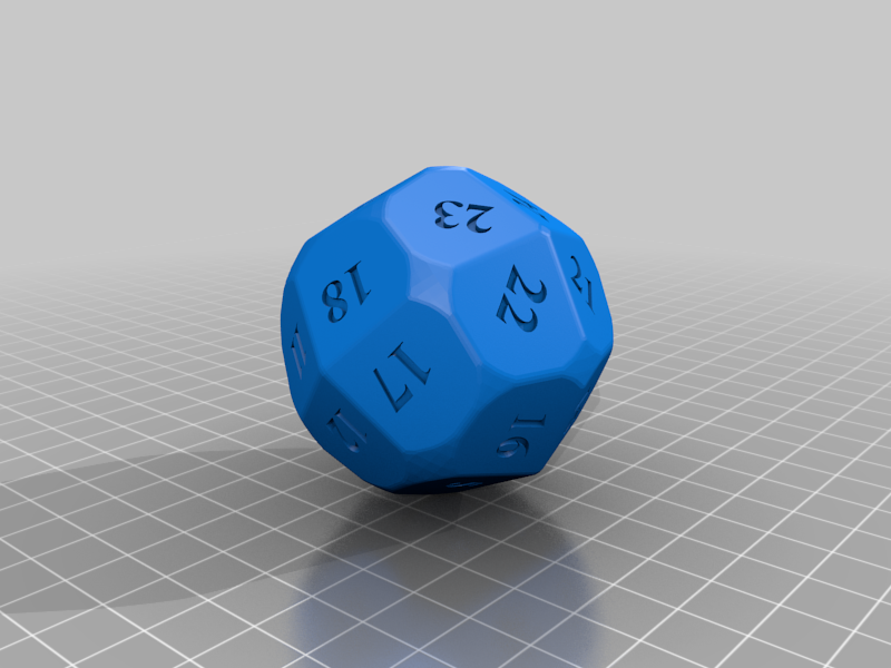 50 mm polyhedral dice — miniatura 17