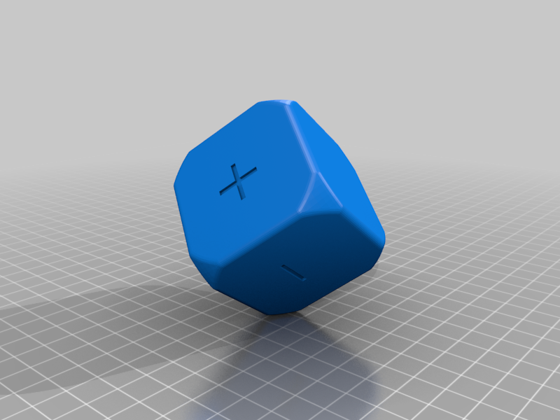 50 mm polyhedral dice — miniatura 23