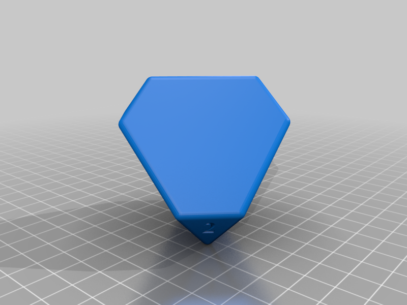 50 mm polyhedral dice by Alex Evans | Download free STL model ...