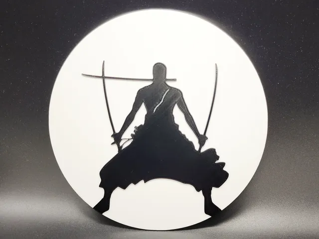 Roronoa Zoro Silhouette - 2 Colors