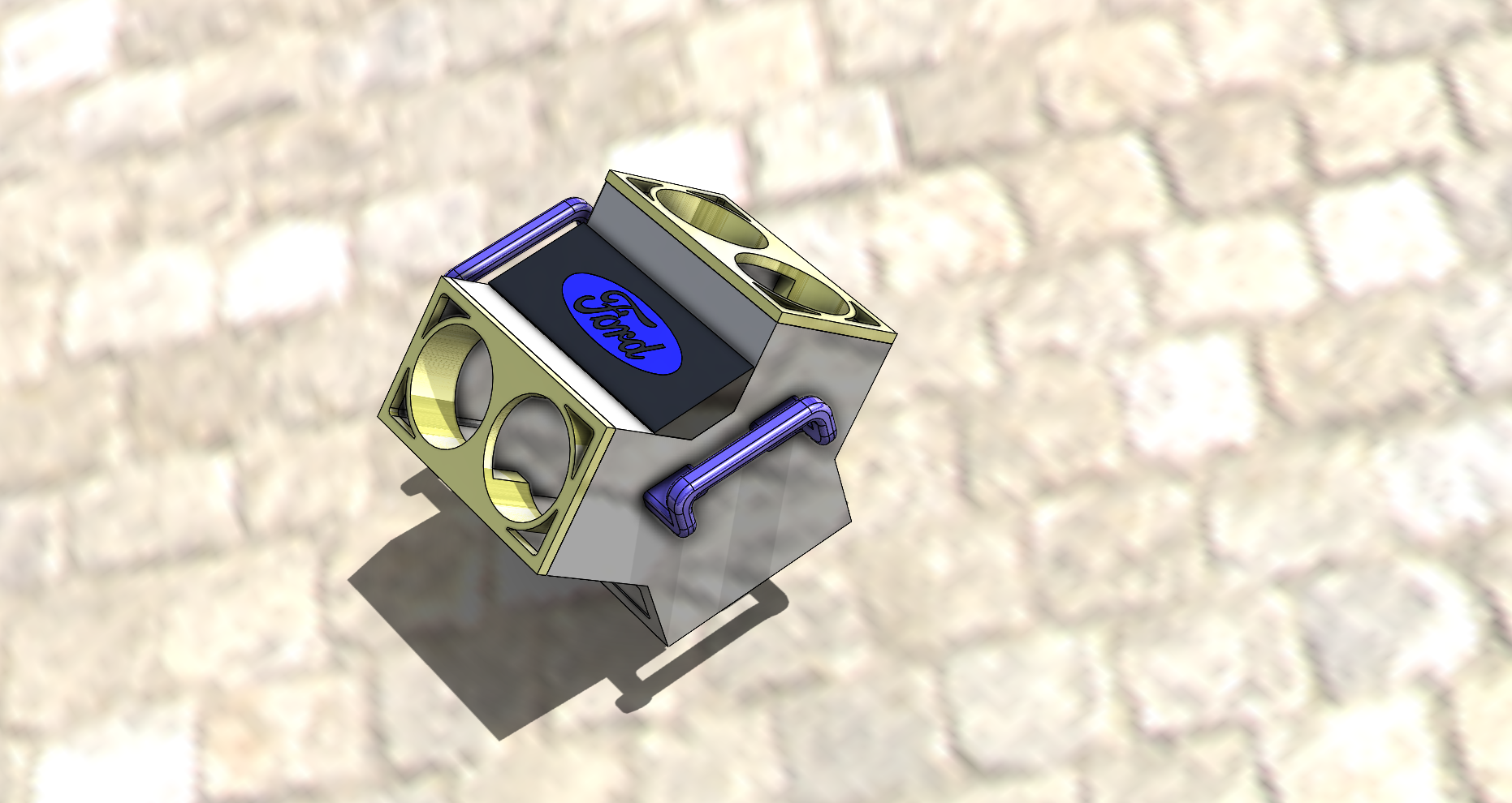 V4 - Engine - Beer cooler