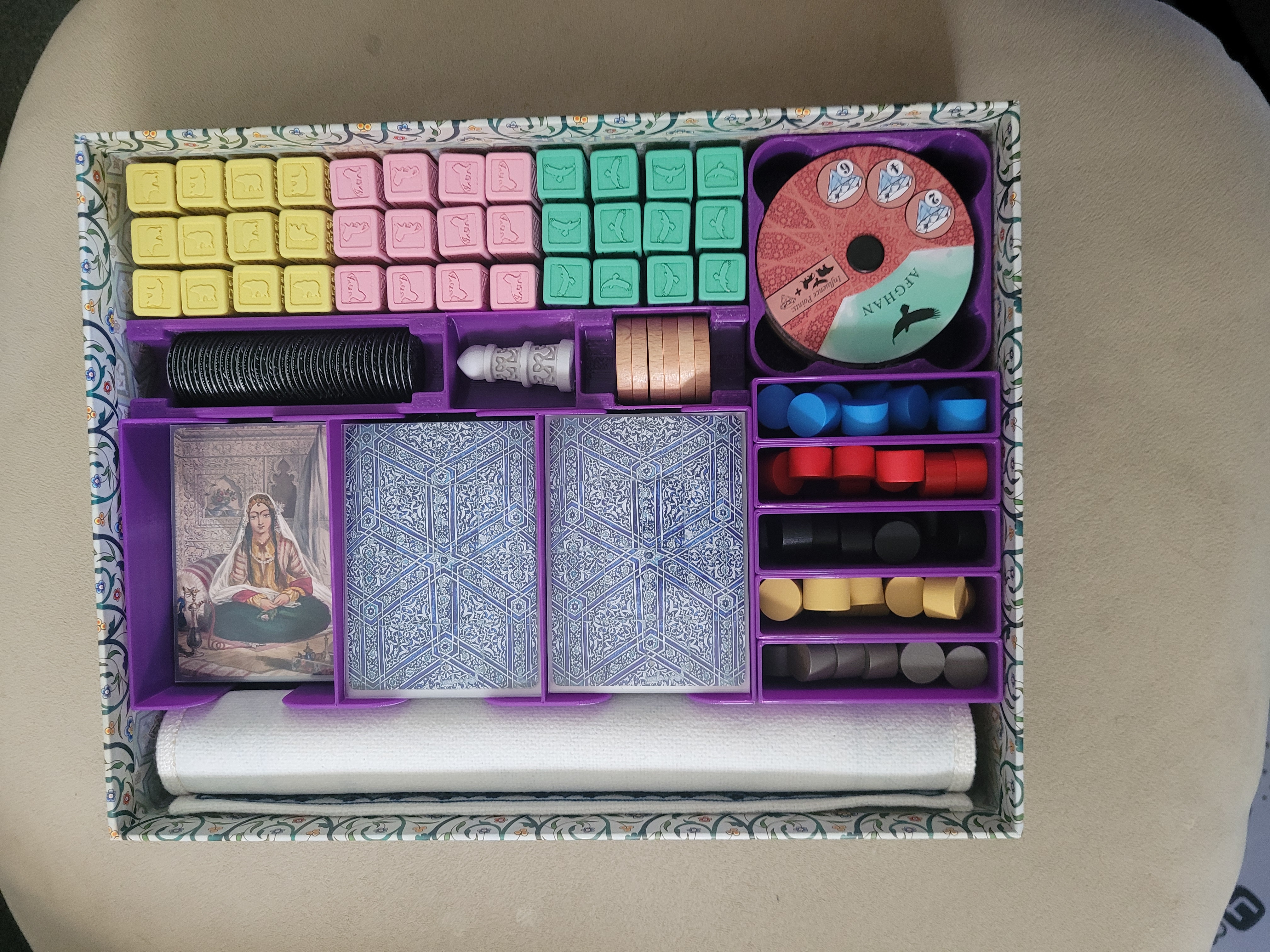 Pax Pamir 2nd Edition Insert/Organizer