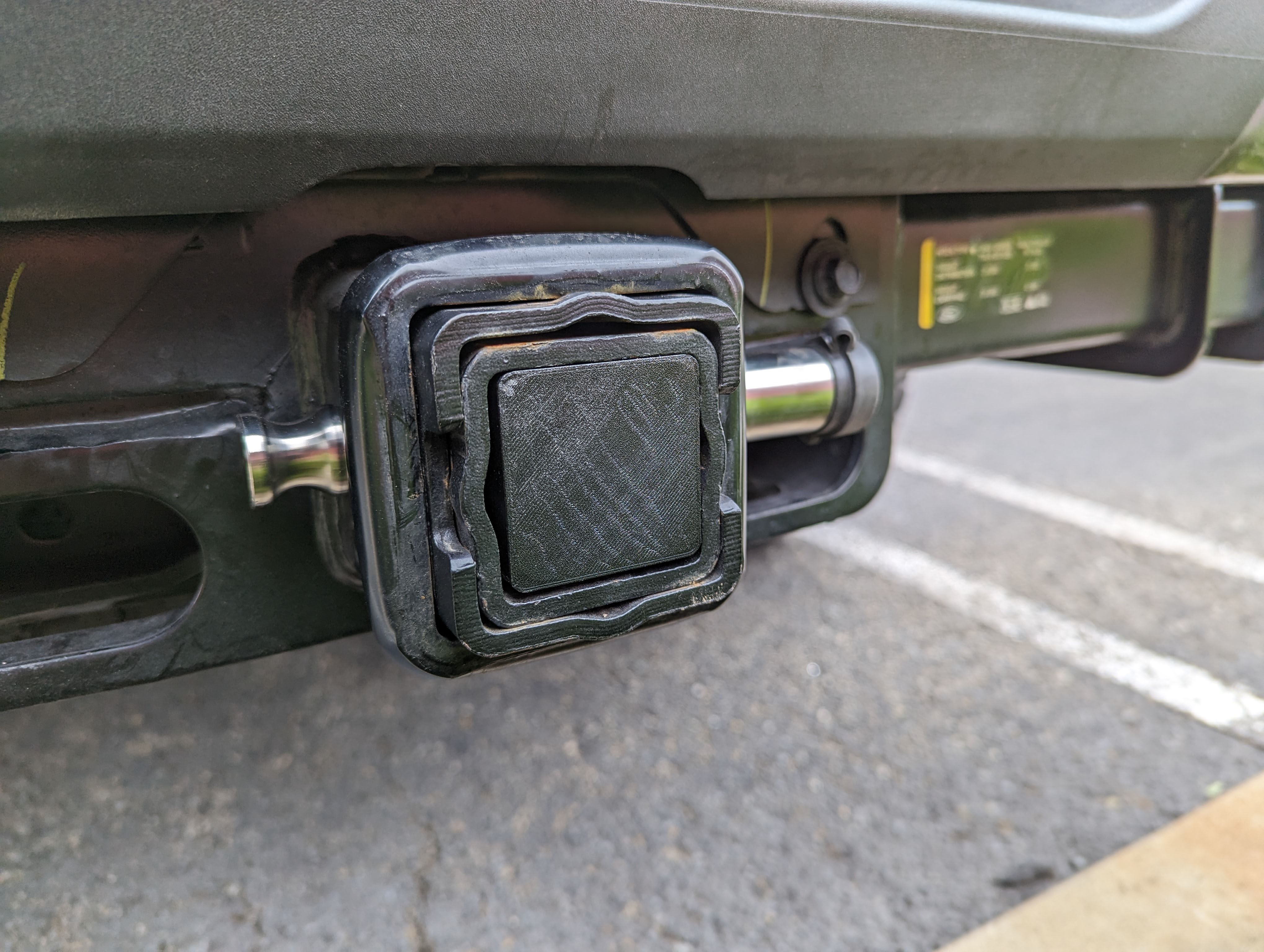 2inch hitch receiver plug by snoty Download free STL model