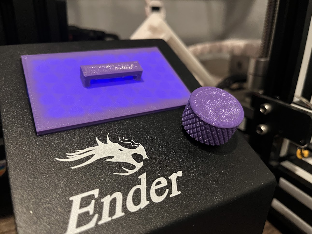 Knurled Ender 3 Pro Knob by Landon Campbell Download free STL model