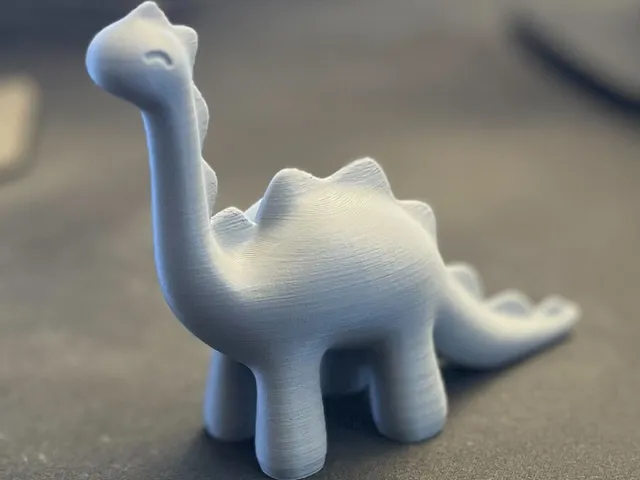 Stylizowana figurka dinozaura, zabawka - druk 3D