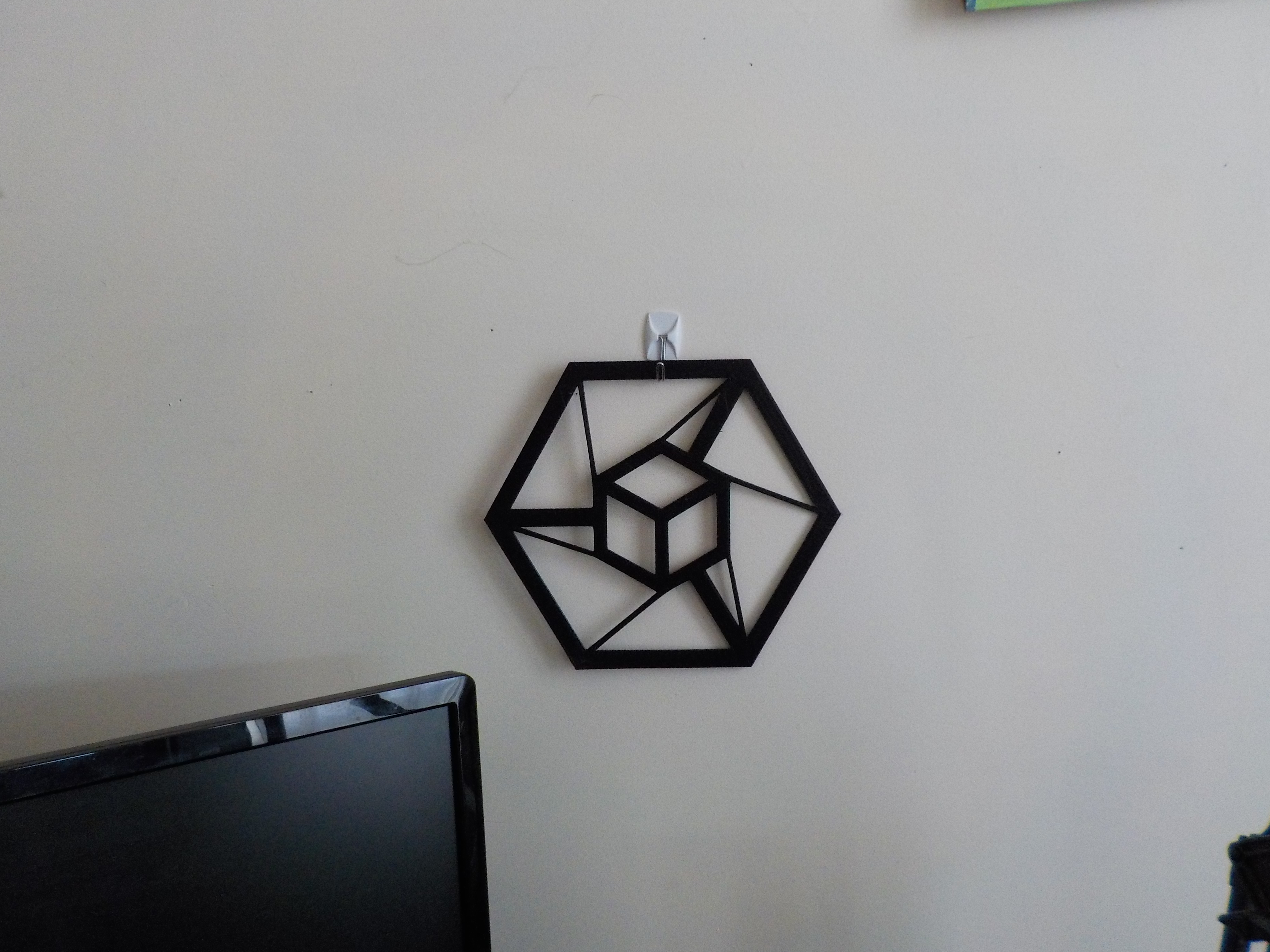 Tesseract wall art
