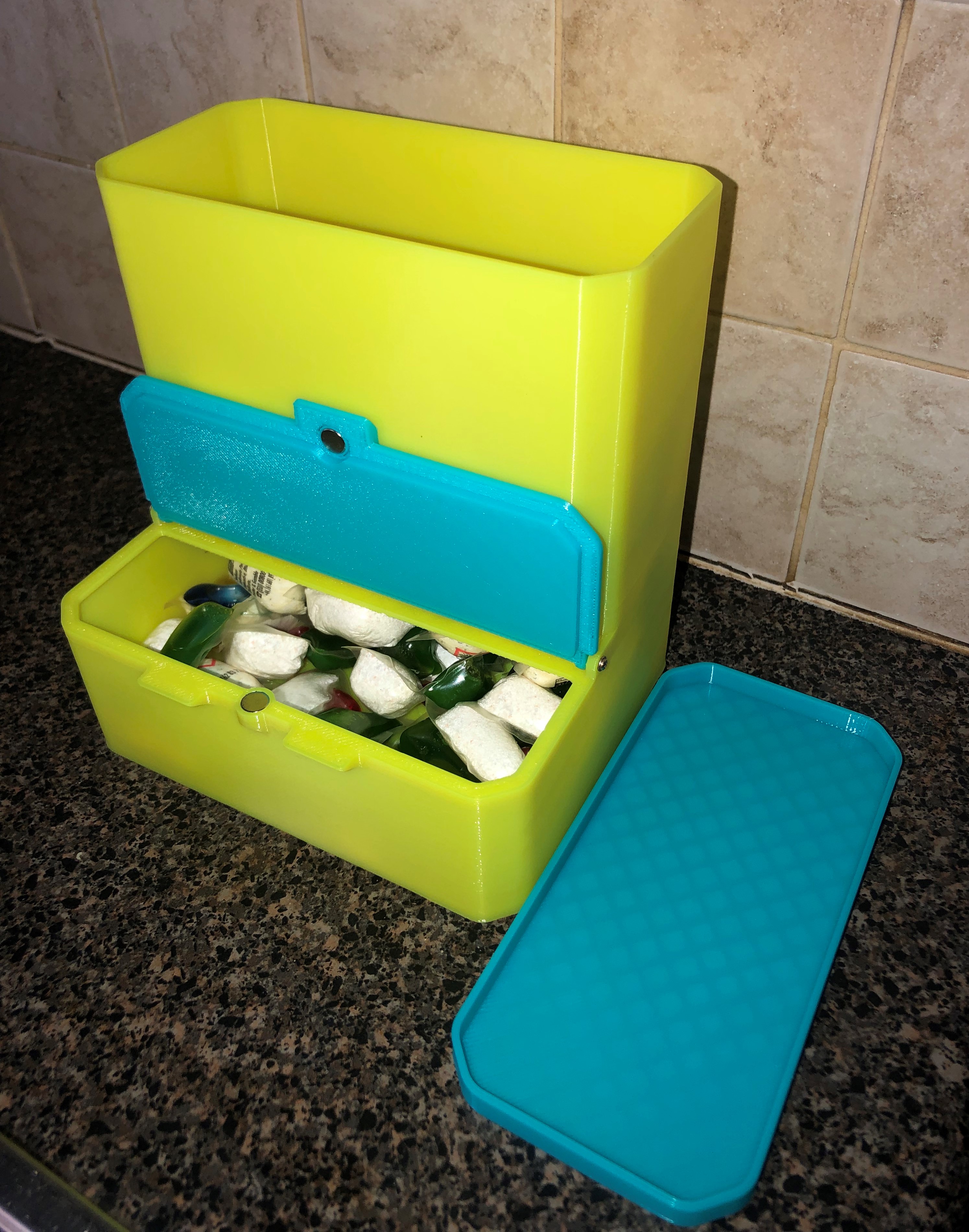 Dishwasher Tablet Container by Duane Download free STL model