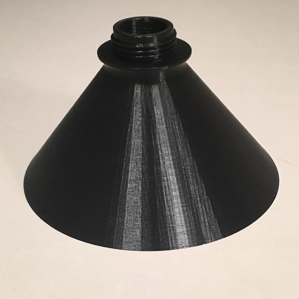 Threaded Oil Funnel by KyleG Download free STL model