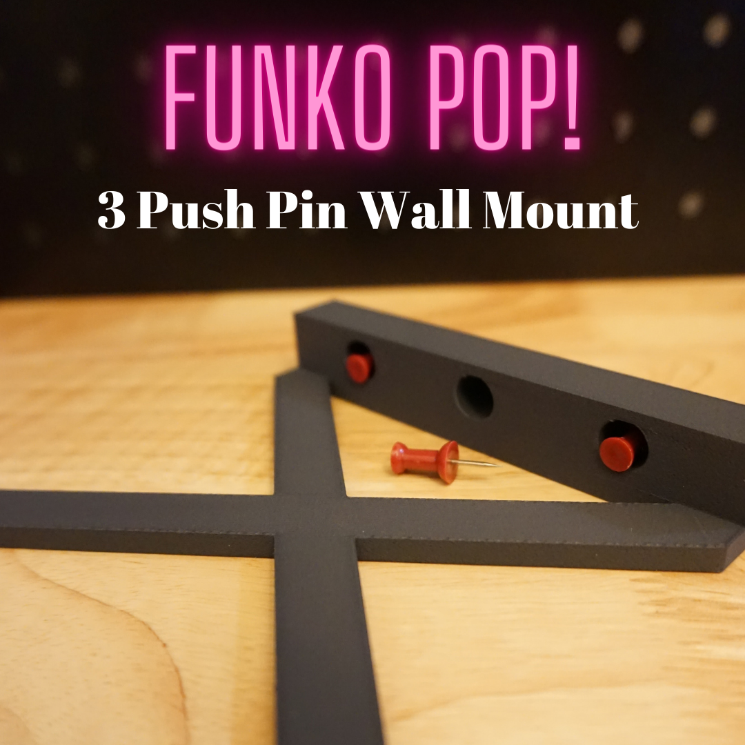 Funko Pop Wall Mount with Thumb Tacks